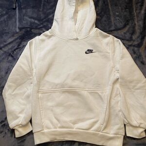 Nike Classic White Pullover Hoodie